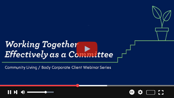 Body Corporate Client Webinars | Crockers